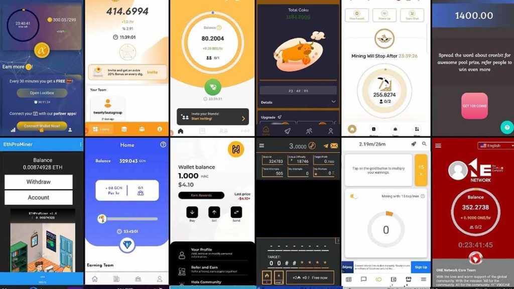 best crypto mining app free