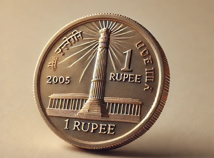 2005 1 Rupee Coin