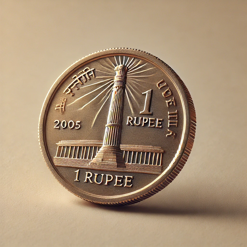 2005 1 Rupee Coin